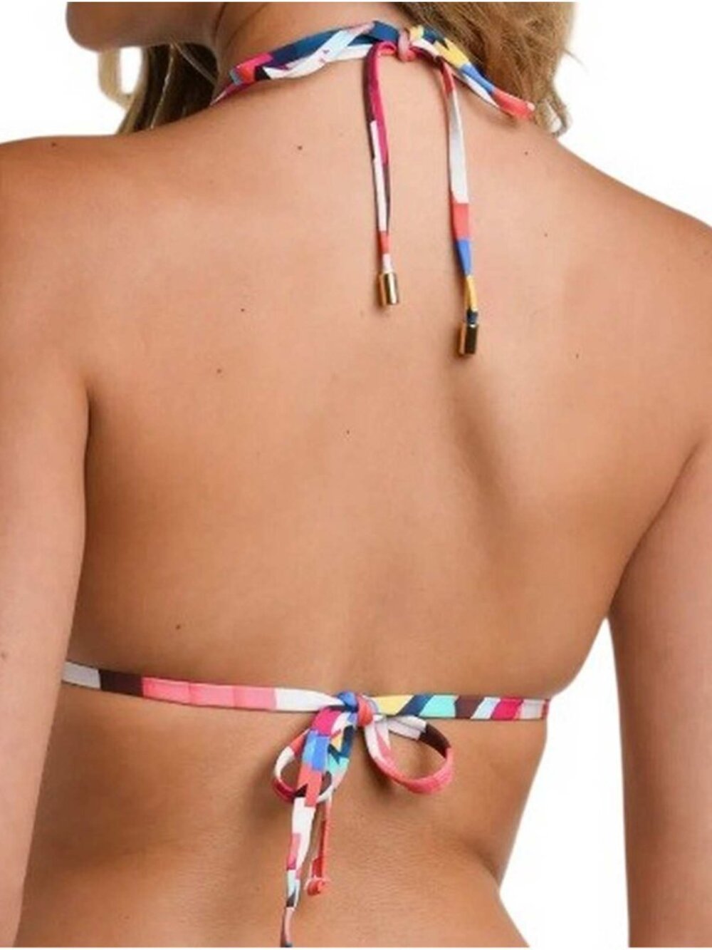 La Blanca Slice Halter Bra Bikini Top 8 - Picture 5 of 10